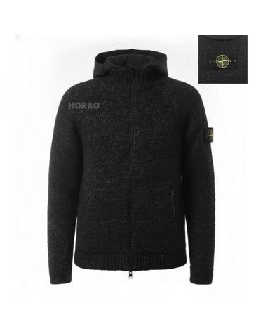 스톤아일랜드 26FW 5100015 Brushed Cotton Reversible Zipup Hooded Sweater L2S15 S0N18 V0029 브러시드 코튼 리버서