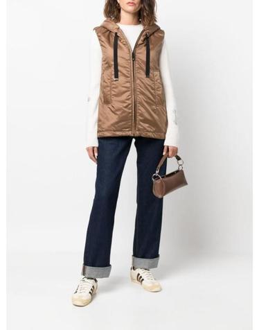 26FW 막스마라 그린고 카멜 컬러 Max Mara Greengo 더 큐브 패딩 조끼 2629296014600 051