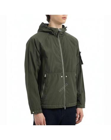 스톤아일랜드 4100097 Nylon Metal WatroTC In Econyl Hooded Jacket K1S15 S0020 V0054 나일론 메탈 워트로TC 에코닐 후