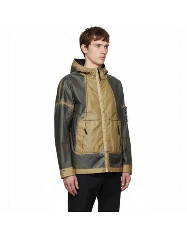 스톤아일랜드 430T1 Hand Sprayed Mussola GommataTC Hooded Jacket 7815430T1 V0098 에어브러쉬 이펙트 무솔라 고마타 배지 후