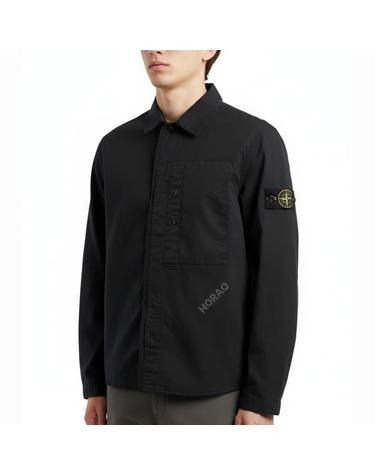스톤아일랜드 1200033 Supima Cotton Twill StretchTC Overshirt K1S15 S0010 V0029 수피마 코튼 트윌 스트레치TC 오버셔츠
