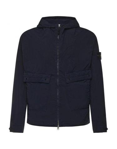 STONE ISLAND 스톤아일랜드 26 4100052 Light Compact Touch PolyTC Hooded Jacket With AntiDrop L1S15 S0042