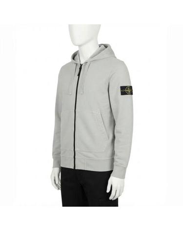 스톤아일랜드 26 6100061 Organic Cotton Fleece Regular Fit Hooded Zipup Sweatshirt L1S15 S0051 V0061 오가