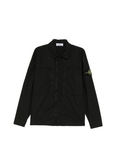 26FW 스톤 아일랜드 긴팔 셔츠 L2S15 1200005 S0003 V0029 BLACK DOM