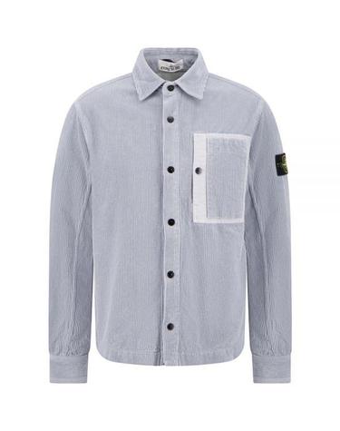 STONE ISLAND 스톤아일랜드 26FW 1200016 Organic Cotton Corduroy 800 Overshirt L2S15 S0212 V0049 오가닉 코튼 코