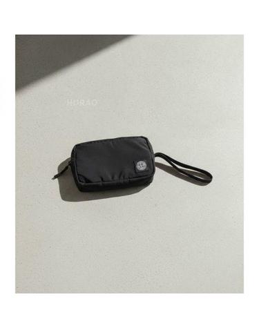 스톤아일랜드 26FW 9200019 Coated Nylon Metal In Econyl Wrist Pouch L2S15 S0251 V0029 코티드 나일론 메탈 에코닐 리스트