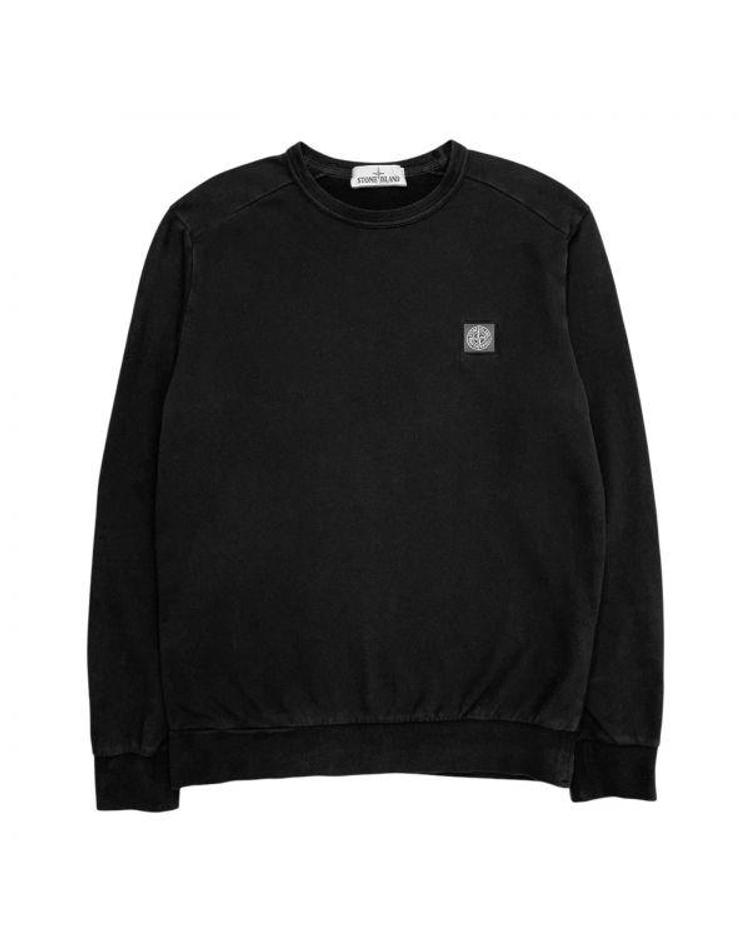 STONE ISLAND 스톤아일랜드 60252 Brushed Diagonal Cotton Fleece Sweatshirt 811560252 V0029 브러쉬드 다이애그널 코튼