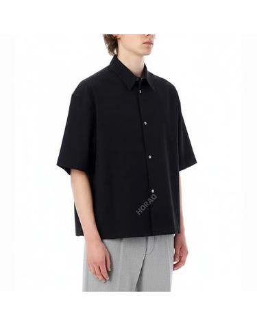 스튜디오니콜슨 26 SANKO SNM SS SHIRT BLACK 1267 산코 반팔 셔츠