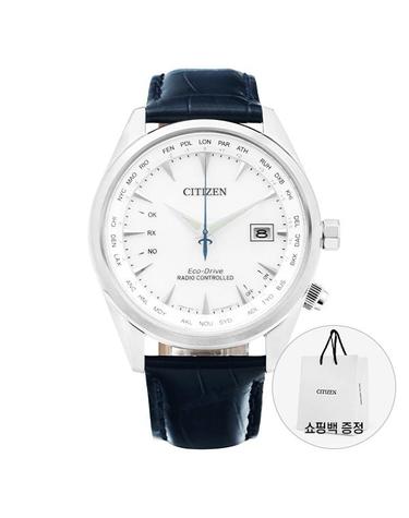 시티즌 시계 CB027010A 라디오컨트롤 가죽시계 남성시계 남자시계