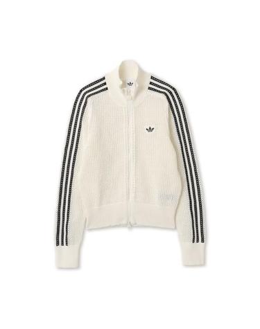 아디다스 니트 크로셰 파이어버드 트랙탑 KC6496 OFF WHITE DOM