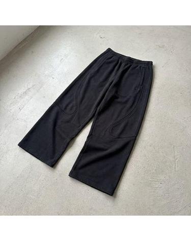 아디다스 팀 가이스트 스웨트 바지 팬츠 BLACK KQ5528