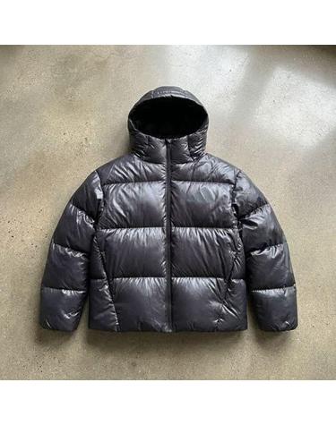 아디다스 ZNE 푸퍼 클라이마웜 다운 자켓 재킷 BLACK JL6905