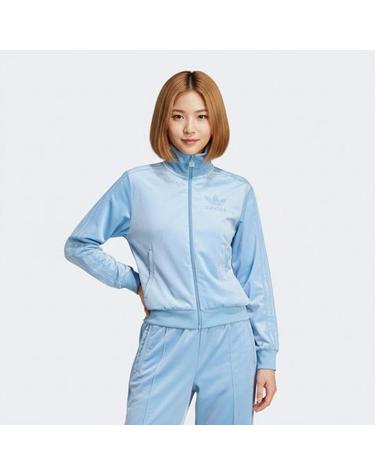 아디다스 아디컬러 벨루어 트랙 탑 ASHBLU JY2590