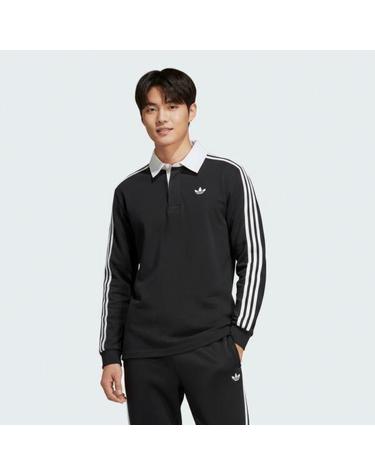 아디다스 3스트라이프 럭비 롱 슬리브 카라 폴로 KE3576