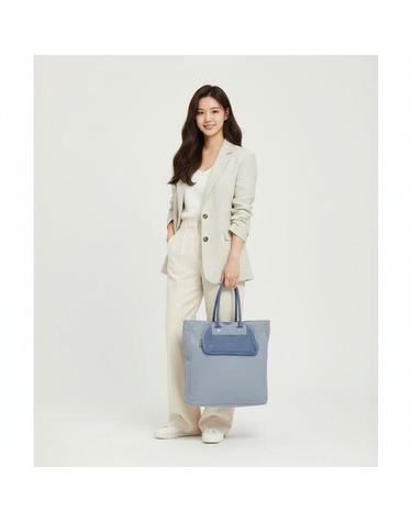 아디다스 x크세니아 쇼퍼 백 스카이블루 IX7454
