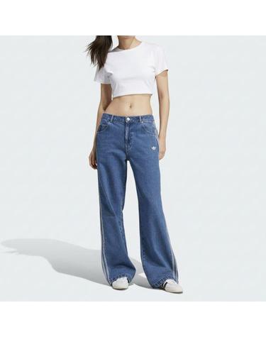 아디다스 데님 3S 트랙 바지 팬츠 인디고데님 JD2574
