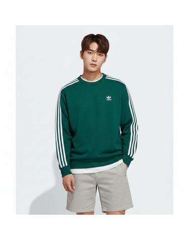 아디다스 오버사이즈 크루 스웨트셔츠 그린 KA0467