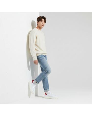 아디다스 스탠스미스 플랫폼 화이트 레드 IE0452