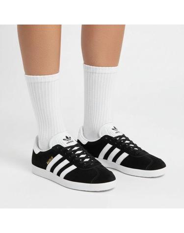아디다스 운동화 키높이 슬립온 스니커즈 가젤 CORE BLACK WHITE GOLD MET BB5476
