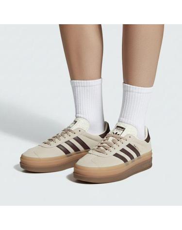 아디다스 가젤 볼드 CREWHT AUBURN GUMM2 JR7522