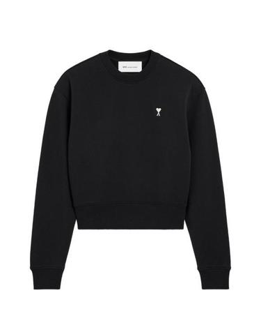 26FW 아미 긴팔 티셔츠 FSW799 730 045 BLACK WHITE CREAM DOM