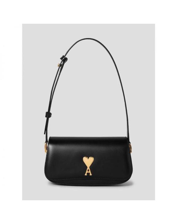 [아미] AMI PARIS Unisex Baguette Paris Paris Bag Black F5R0XX12537