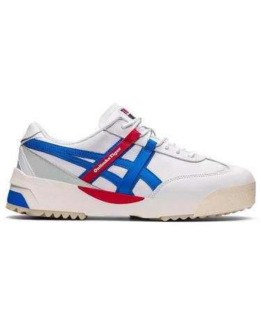 오니츠카타이거 델리게이션 EX 1183A559 101 WHITE ELECTRIC BLUE DOM