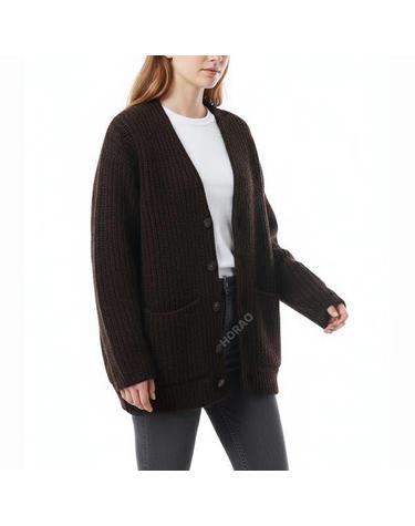 아워레가시 COLOSSAL CARDIGAN Welsh Black Albion Wool W4233CW 콜로설 울 가디건