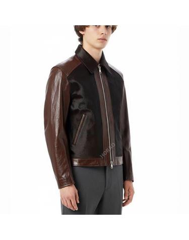 아워레가시 ANDALOU JACKET TUSCAN BROWN HAIR ON HIDE M2249ATB 안달루 레더 자켓