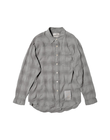 Our Legacy 아워레가시 워크샵 셔츠 Overdyed Carbon WS2242WSSC