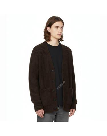 아워레가시 COLOSSAL CARDIGAN Welsh Black Albion Wool M4233CW 콜로살 울 가디건