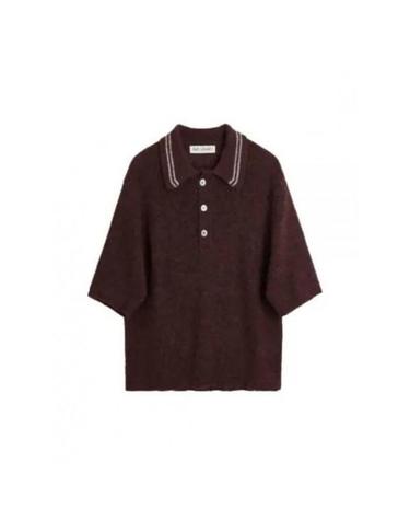아워레가시 트레디셔널 폴로 Euro Eggplant Fuzzy 알파카 M2243TE
