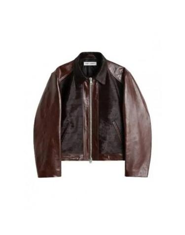 아워레가시 ANDALOU 자켓 TUSCAN BROWN 헤어 온 HIDE 안달루 레더 M2249ATB