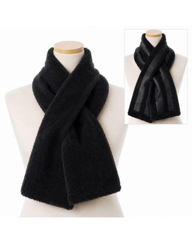 아워레가시 BLIZZARD SCARF Dark Brown Aviator Shearling A4258BDA 블리자드 스카프
