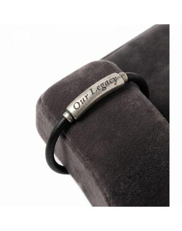 아워레가시 26FW UDON BRACELET Black Leather A4268UB 우동 브레이슬릿
