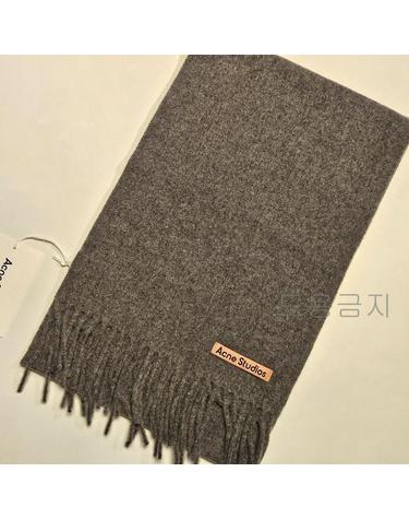 아크네스튜디오 목도리 머플러 스키니 그레이