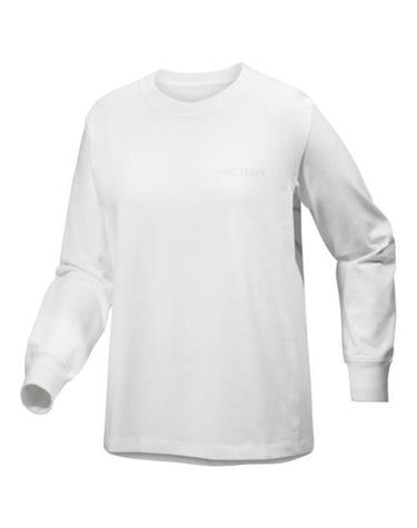 26SS 아크테릭스 긴팔 티셔츠 ATQSW08469WLW WHITE LIGHT DOM
