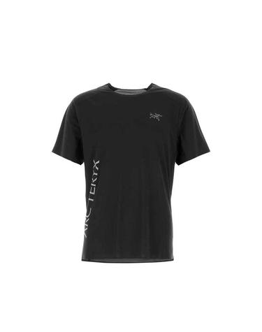 아크테릭스 반팔 노반 다운워드 로고 SS 맨 ATQSM10340BLK