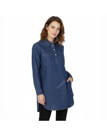 아페쎄 Texas Denim Dress COGXF F35071 IAL Texas 데님 드레스