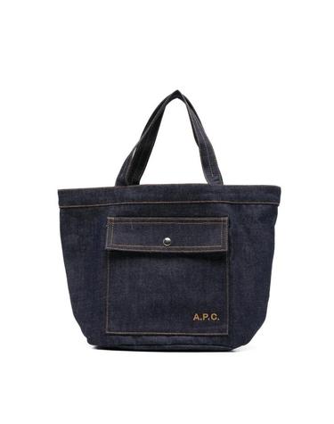 아페쎄 APC 제이드 토트 백 COHIZ M67083 IAI 데님 에코백