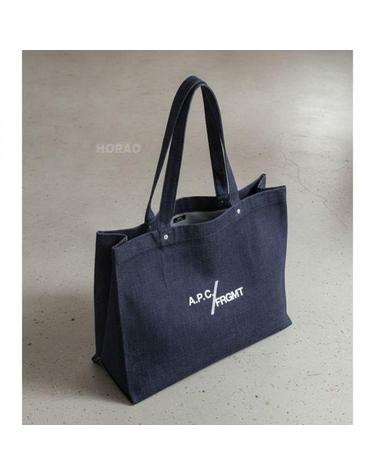 아페쎄 26FW APC X FRGMT Je Sors Ce Soir Shopping Bag COHOO M67095 IAI 아페쎄 프라그먼트 쇼핑 백