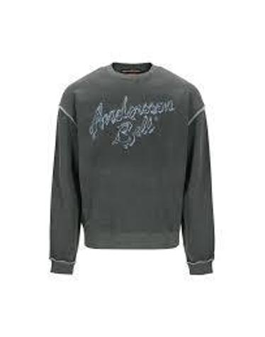 앤더슨벨 긴팔 티셔츠 atb1378u CHARCOAL DOM