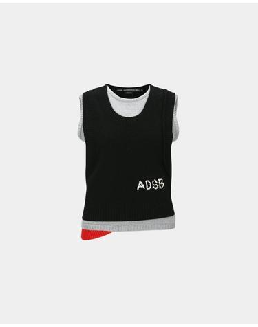 앤더슨벨 니트 베스트 atb1394w BLACK DOM
