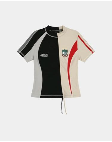 26SS 앤더슨벨 반팔 티셔츠 atb1468w BLACK BEIGE DOM