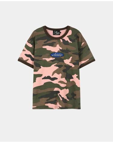 26SS 앤더슨벨 반팔 티셔츠 atb1461m PINK CAMOUFLAGE DOM