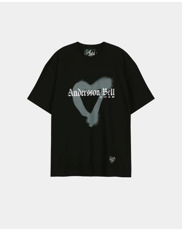 26SS 앤더슨벨 반팔 티셔츠 atb1417u BLACK DOM