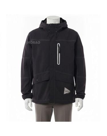 앤드원더 26 Gramicci x brushed nylon jacket Black 5746121522010 그라미치 브러시드 나일론 재킷