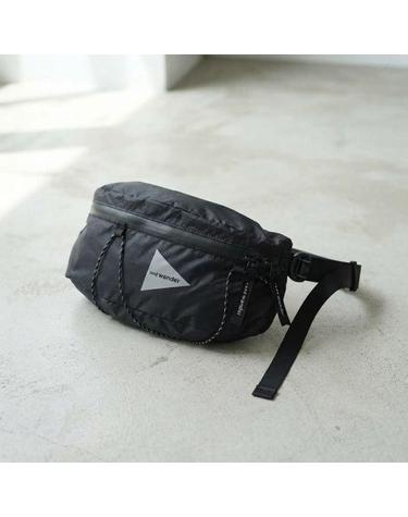 앤드원더 26 Sil Waist Bag Black 5745975214010 실 웨이스트 백