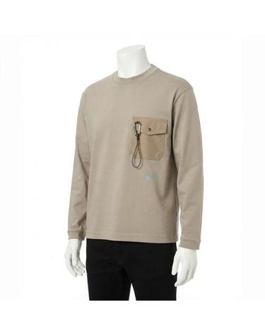 앤드원더 Heavy Cotton Pocket Ls T LBeige 5744284166043 헤비 코튼 포켓 롱 슬리브 티셔츠