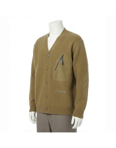 앤드원더 Shetland Wool Cardigan Beige 5745284068040 셔틀랜드 울 가디건